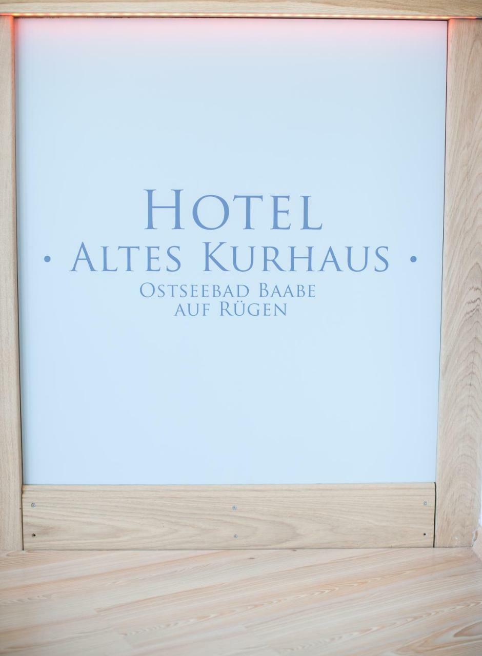 Hotel Altes Kurhaus 巴贝 外观 照片
